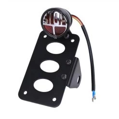 MCU LED Tail Light With Integrated Indicators & Plate Holder -Motoronderdelen Winkel mcu sidemount lighting type miller stop
