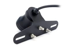 Mesh Cafe Taillight With Plate Holder Black -Motoronderdelen Winkel mesh cafe taillight with plate holder black 2