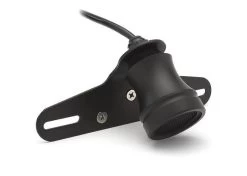 Mesh Cafe Taillight With Plate Holder Black -Motoronderdelen Winkel mesh cafe taillight with plate holder black 3