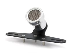 Mesh Cafe Taillight With Plateholder Polished -Motoronderdelen Winkel mesh cafe taillight with plateholder polished 2