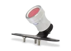 Mesh Cafe Taillight With Plateholder Polished -Motoronderdelen Winkel mesh cafe taillight with plateholder polished 6