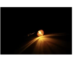 Micro Bullet Turn Signals, Chrome