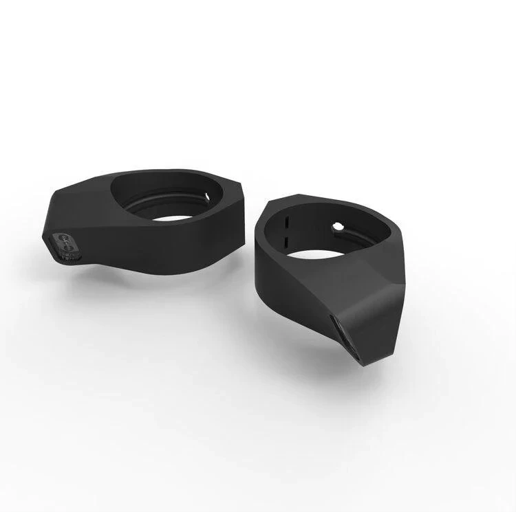 Motoism Fork Clamp Type-Three (2-Piece) With Integrated Turn Signal | (Choose Size) 4 Motoism Fork Clamp Type-Three (2-Piece) With Integrated Turn Signal | (Choose Size) - Afbeelding 2