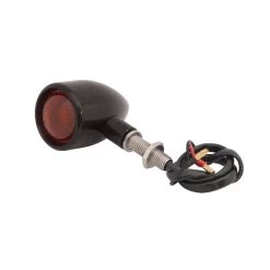 Motone Custom Billet Indicator Turn Signals - Pair - Black