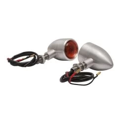 Motone Custom Billet Indicator Turn Signals - Pair - Brushed -Motoronderdelen Winkel motone custom billet indicator turn signals pair b 13
