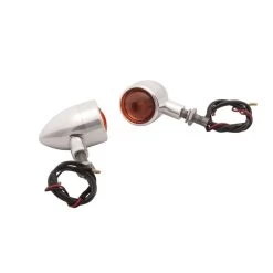 Motone Custom Billet Indicator Turn Signals - Set Of 4 - Polish -Motoronderdelen Winkel motone custom billet indicator turn signals set of 13