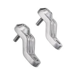 Motone TRILINE Indicator/Turn Signal Ribbed Brackets - Top Shock Mount (select Your Color)