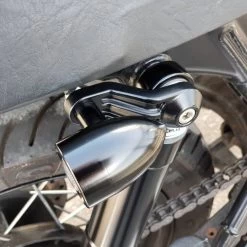 Motone TRILINE Indicator/Turn Signal Ribbed Brackets - Top Shock Mount (select Your Color) -Motoronderdelen Winkel motone triline indicator turn signal ribbed bracke 4