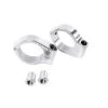 Motone Wrap-Around Fork Indicator Turn Signal Bracket Clamps - Pair - 41mm - Polished -Motoronderdelen Winkel motone wrap around fork indicator turn signal brac 15