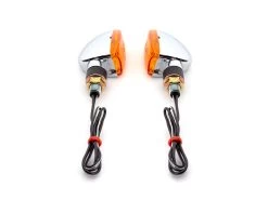 Pair Arrow Indicators / Turn Signals - Chrome -Motoronderdelen Winkel pair arrow indicators turn signals chrome 5
