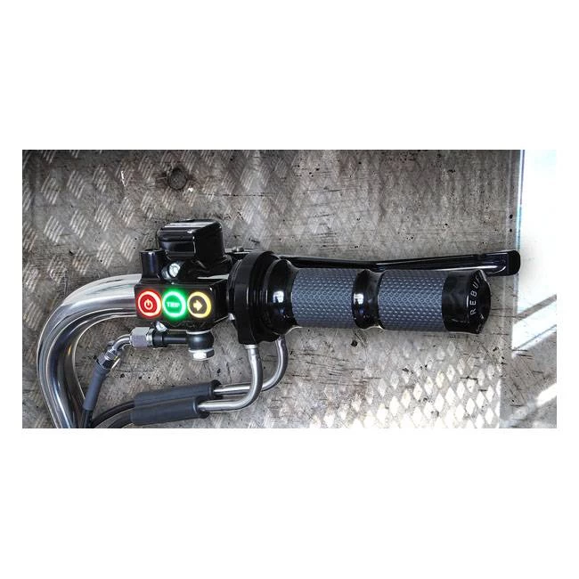 Rebuffini RR90 Handle & Switch Set Mechanic Black 5 Rebuffini RR90 Handle & Switch Set Mechanic Black - Afbeelding 3