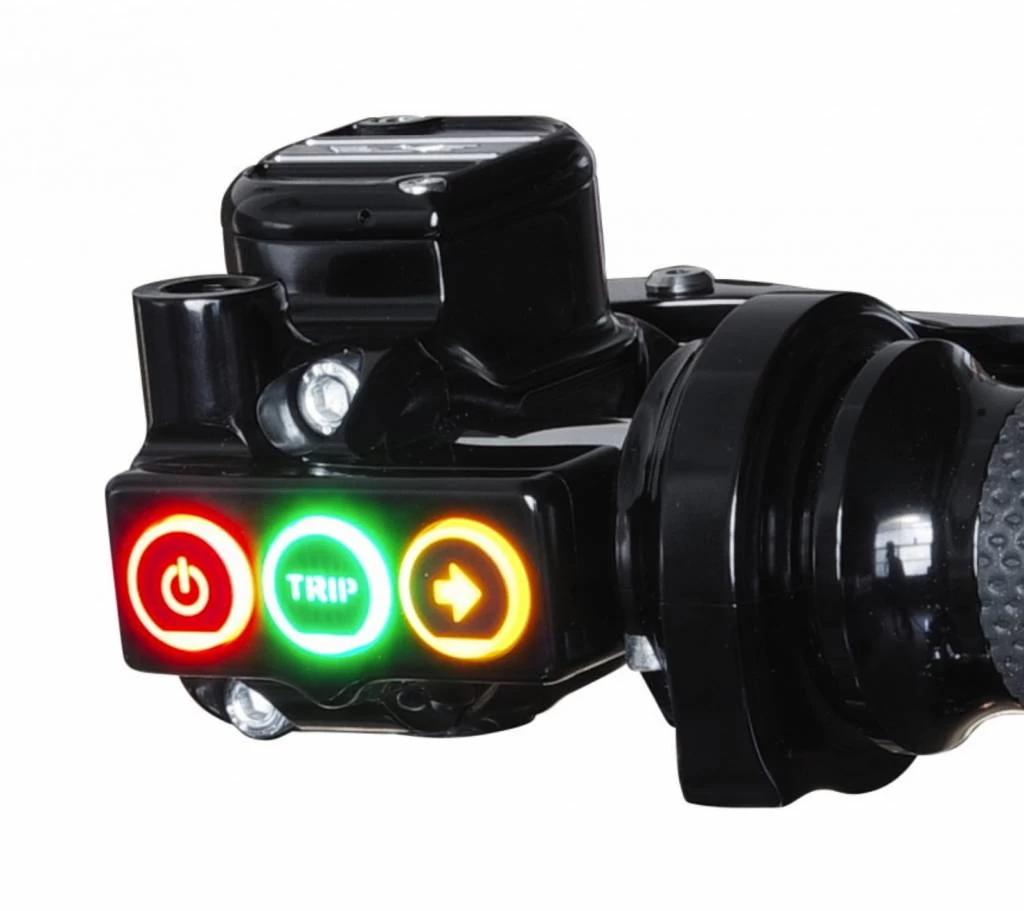 Rebuffini RR90 Handle & Switch Set Mechanic Black 6 Rebuffini RR90 Handle & Switch Set Mechanic Black - Afbeelding 4