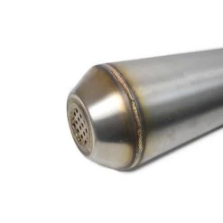 Retro Exhaust Muffler Stainless Steel 35-38-45mm -Motoronderdelen Winkel retro exhaust muffler stainless steel 35 38 45mm 1