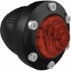 Roland Sands Turn Signal Tracker Read Black/Red -Motoronderdelen Winkel roland sands turn signal tracker read black red