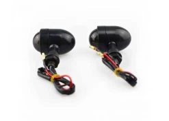 Set Bullet Mini Black & Smoke Turn Signals -Motoronderdelen Winkel set bullet mini black smoke turn signals 4