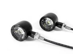 Set Bullet Running Lights & Indicators Combination Black -Motoronderdelen Winkel set bullet running lights indicators combination b 9