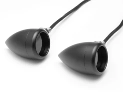 Set Bullet "Truro" Running Lights & Indicators - Black -Motoronderdelen Winkel set bullet truro running lights indicators black 8