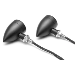 Set Bullet "Truro" Running Lights & Indicators - Black -Motoronderdelen Winkel set bullet truro running lights indicators black 9