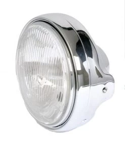 Shin Yo 7 "Headlight Chrome Universal Type 1 -Motoronderdelen Winkel shin yo 7 headlight chrome universal type 1 2