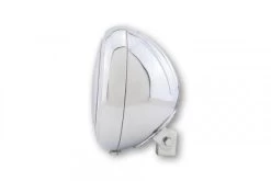 Shin Yo 7" Yuma 1 Headlight Bottom Mount- Chrome -Motoronderdelen Winkel shin yo 7 yuma 1 headlight bottom mount chrome 1