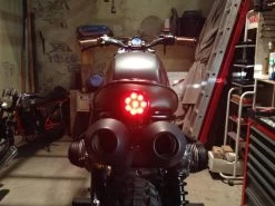 Shin Yo Bates Style LED Red Chopper Tail Light -Motoronderdelen Winkel shin yo bates style led red chopper tail light 7