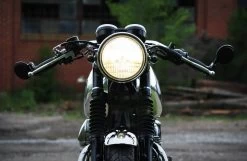 Shin Yo Headlight 7 "Chrome & Black Universal Type 2