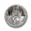 Shin Yo Headlight OVAL, Black -Motoronderdelen Winkel shin yo headlight oval black
