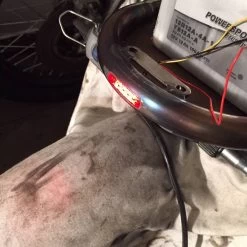 Shin Yo LED Tail Light SHORTY, RED, E-mark