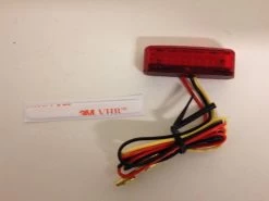 Shin Yo LED Tail Light SHORTY, RED, E-mark -Motoronderdelen Winkel shin yo led tail light shorty red e mark 3