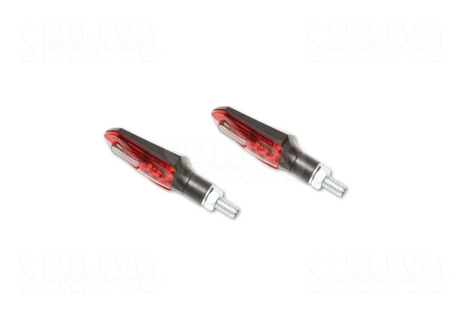 Shin Yo LED Taillight/indicator Arrowhead, Red/Smoke Lens 6 Shin Yo LED Taillight/indicator Arrowhead, Red/Smoke Lens - Afbeelding 4