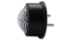 Shin Yo LED Taillight Old School Typ 2, Black, Transparent Glass, E-Approved -Motoronderdelen Winkel shin yo led taillight old school typ 2 black trans 2