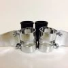 Shin Yo Pair Of 38 - 42mm Headlight Brackets Chrome -Motoronderdelen Winkel shin yo pair of 38 42mm headlight brackets chrome