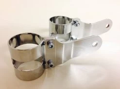 Shin Yo Pair Of 38 - 42mm Headlight Brackets Chrome -Motoronderdelen Winkel shin yo pair of 38 42mm headlight brackets chrome 2