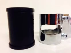 Shin Yo Pair Of 38 - 42mm Headlight Brackets Chrome -Motoronderdelen Winkel shin yo pair of 38 42mm headlight brackets chrome 3