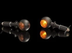 Shin Yo Pair Of Black Bulls Eye Handlebar Turn Signals -Motoronderdelen Winkel shin yo pair of black bulls eye handlebar turn sig 3
