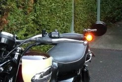 Shin Yo Pair Of Black Bulls Eye Handlebar Turn Signals -Motoronderdelen Winkel shin yo pair of black bulls eye handlebar turn sig 5