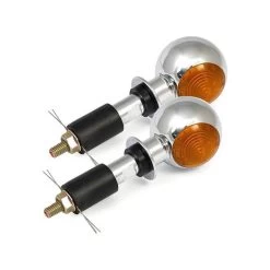 Shin Yo Pair Of Chrome Bulls Eye Handlebar Turn Signals -Motoronderdelen Winkel shin yo pair of chrome bulls eye handlebar turn si 8