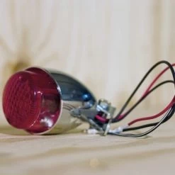 Shin Yo Texas Red / Chrome Chopper Tail Light