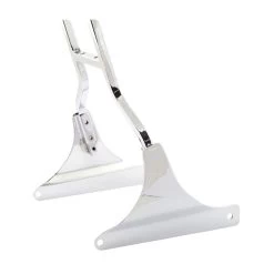 Sissy Bar Rigid Side Mount Plate 11-1/16" - Chrome