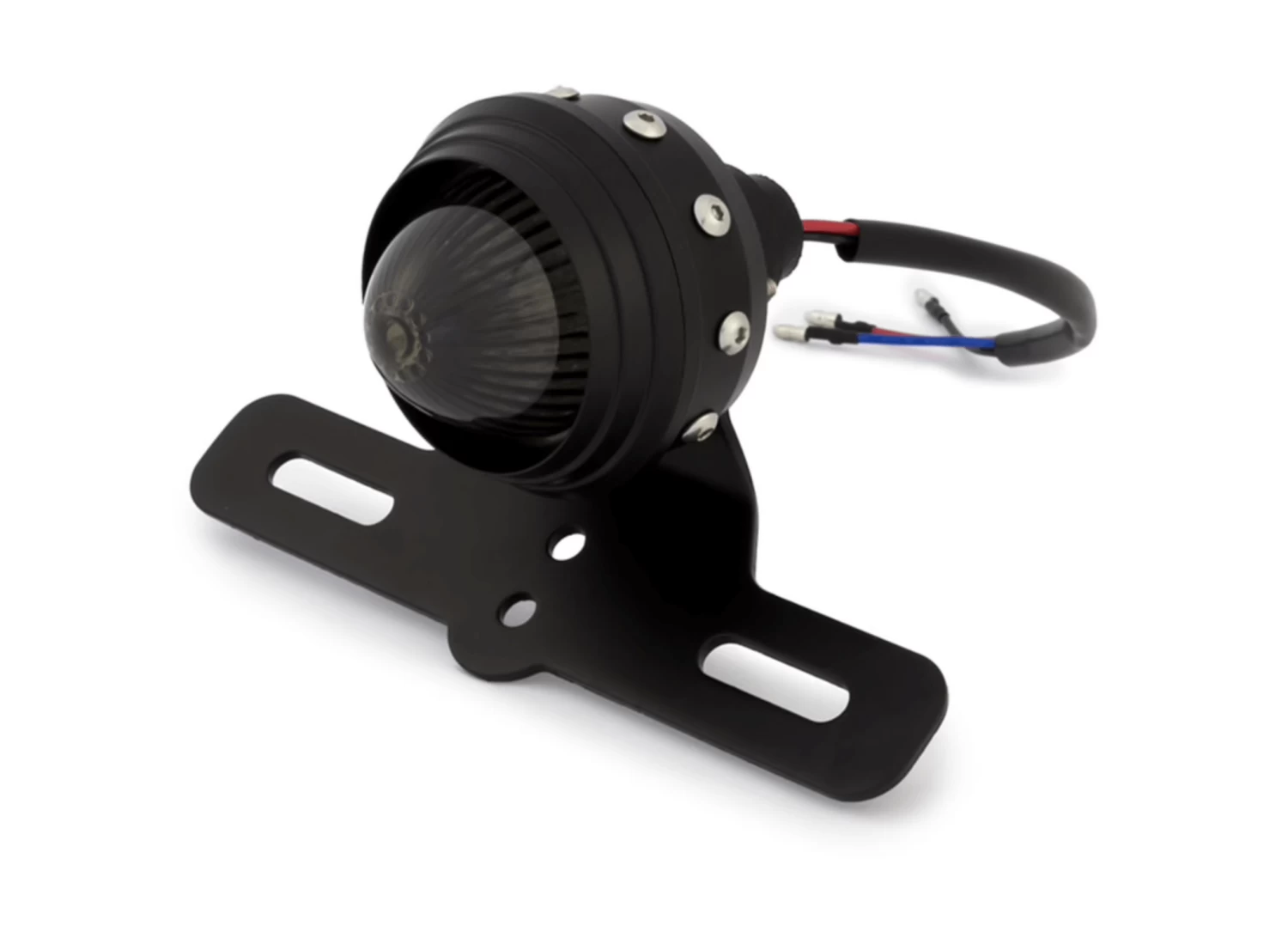 Smoked Led Tail Light Retro Style With Studs 4 Smoked Led Tail Light Retro Style With Studs - Afbeelding 2