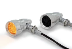 Smoked Led Turn Signals Retro Style -Motoronderdelen Winkel smoked led turn signals retro style