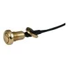 12MM Steel Switch "Smooth" Black -Motoronderdelen Winkel smooth stainless steel button brass 12mm
