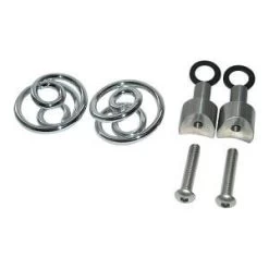 Spiral Springs Chrome 1" With Mounting -Motoronderdelen Winkel spiral springs chrome 1 with mounting 4