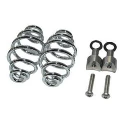 Spiral Springs Chrome 3" With Mounting 8 Spiral Springs Chrome 3" With Mounting -Motoronderdelen Winkel spiral springs chrome 4 with mounting 2