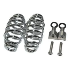 Spiral Springs Chrome 2" With Mounting -Motoronderdelen Winkel spiral springs chrome 5 with mounting 4