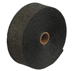 Thermotec Exhaust Heat Wrap, Black 15 Meters