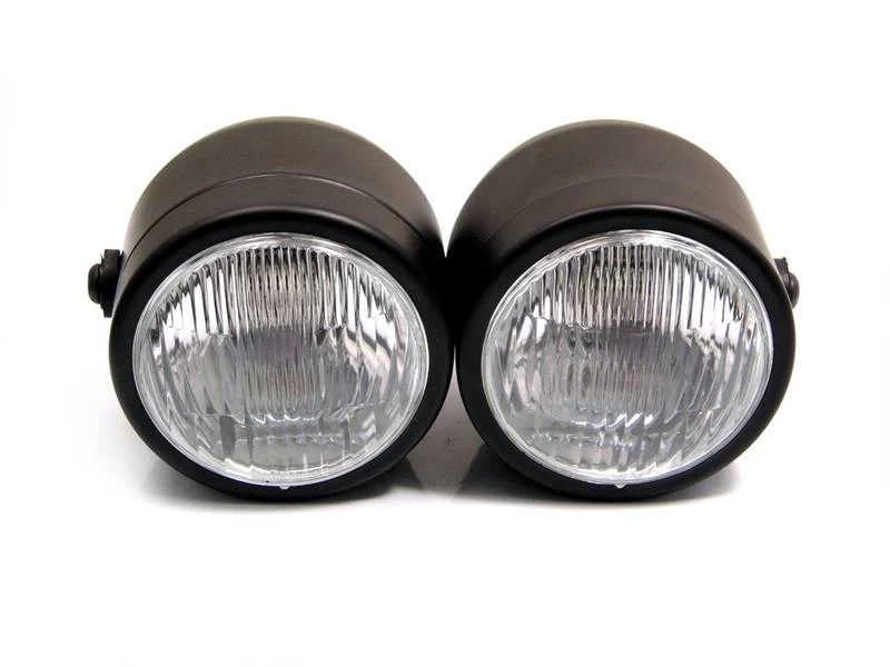 Twin Headlight Matt Black 5 Twin Headlight Matt Black - Afbeelding 3