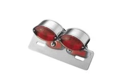 Küryakyn USA Plate Holder With USA Flag -Motoronderdelen Winkel universal plate holder with double cat eye taillig 5