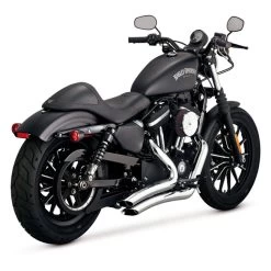 Vance & Hines 2-1/2 Big Radius 2-2 Exhaust-Chrome 91-05 Dyna -Motoronderdelen Winkel vance hines 2 1 2 big radius 2 2 exhaust 14 20xl