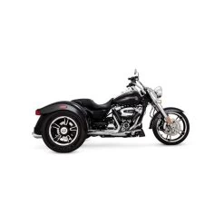 Vance & Hines 4" Twin Slash Round Slip-Ons - Chrome 17-20 FLRT Freewheeler Trike -Motoronderdelen Winkel vance hines 4 twin slash round slip ons chrome 17 4